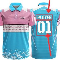 Dika Sports Custom Jersey Women's Cricket t-shirtperformax t-Shirts for Men Rohit Sharma Jersey | 2 Year to 5XL-image-7