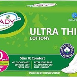 Extra Comfort XXXL Ultra Soft Thin Dry Cottony Sanitary Napkin Pad With Wing For Women, Girl Jumbo pack of 40 Pads Sanitary Napkins-image-0