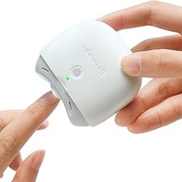 CALMORA Electric Automatic Nail Clipper Light & 2 Speeds, Fingernail Cutter and File 2 in 1 Design, Nail Scraps Storage, USB Rechargeable Safety Fingernail Trimmer Baby, Kids, Seniors and Adult-image-24