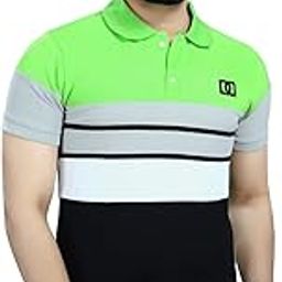 Ranpariya Men's Regular Cotton T-Shirt, Stylish Collar with Half Sleeves,T-Shirts for Men-picture-15