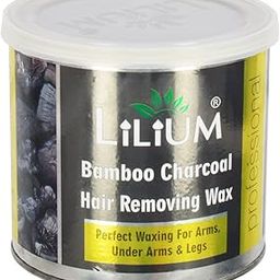 Lilium Charcoal Hair Removal Wax | Hair Removing Body Wax| Wax For Soft & Supple Skin | For Women & Men | Paraben & Sulfate Free - 600g-image-80
