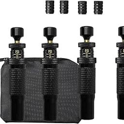 VELURA 4Pcs Adjustable Automatic Tire Deflation Valves Screw on Tyre Air Down Tools|1 set RV Water Inlet|Tire Accessories| Parts & Accessories-28
