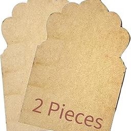 Estella® MDF Jharokha Base Cutout for Art and Craft - DIY Jharokha Cutouts for Painting, Wall Hanging Decoration (2 Pieces)-image-45