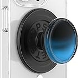 PopSockets Phone Grip Compatible with MagSafe, Phone Holder, Wireless Charging Compatible - Tidepool Night Tide-35