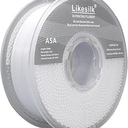 Likesilk ASA Filament 1.75mm 1kg ASA 3D Printer Filament, Heat & Weather Resistant - ASA 3D rinting Filament Perfect for Printing Outdoor Functional Parts, Dimensional Accuracy +/- 0.03mm-4