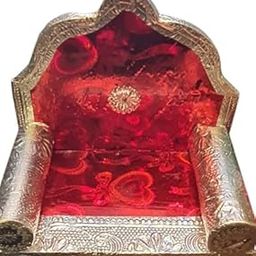 GIRLYZ Attire Laddu Gopal Singhasan for Pooja Mandir – Wooden Krishna Ji Sofa Asan | Bal Gopal Throne Seat | Janmashtami for Kanha Idol (Pack of 1) (Color May Vary)-image-92