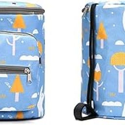 Reusable Cloth Diaper Wet Dry Bags - Large Hanging Wet Bags with Buttons for Stroller - Waterproof Pod Cloth Diaper Bag - Washable Wet Bag for Diapers, Travel-picture-42