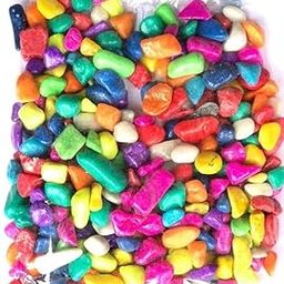 Downup crations Marble Stone Pebbles, 10-50mm, Multicoloured, for Garden Decoration and Vase Filler-image-8