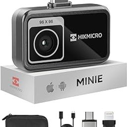 HIKMICRO MiniE Thermal Camera Android/iOS, Thermal Imaging Camera with SuperIR Image Enhancement, 25Hz, No Battery, for Phone/Tablet, USB-C/Lightning Port (Adapter Included, support iPhone 15/16)-20