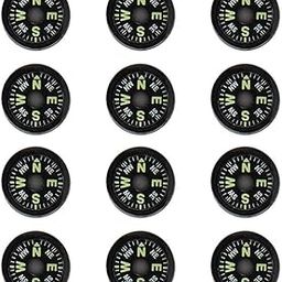 Sun Company 891-A 14mm Luminous Compass Capsules - Pack of 12 Compasses | Different Sizes and Grades Available (14mm Grade A)-image-79