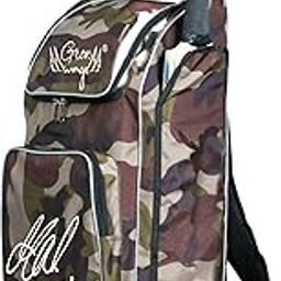 Grow wings New Cricket Kit Bag Light Weight Bag with Attractive Design Kit Bag (Army Green)-image-59