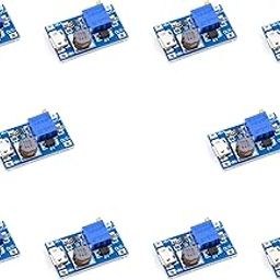 (10 pc) Pro3D MT3608 XY-016 DC-DC Step Up 2A 5V/9V/12V/28V Power Module with Micro USB-25