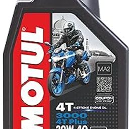 Motul 3000 4T Plus 20W40 Hc-Tech Engine Oil (900 ml) - Compatible with all 4 Stroke Bike Upto 150 cc-14