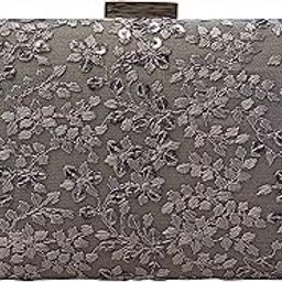 Women Pastel Red Floral Chikankari Embroidered Party Wedding Clutch-image-23
