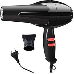 YUGMI SHOP 1800 Watts Professional Hot And Cold Hair Dryers Machine With 2 Switch Speed Setting And Thin Styling Nozzle,Diffuser,Blow Dryer For Men And Women Hair Dryers For Men And Women, Black-42