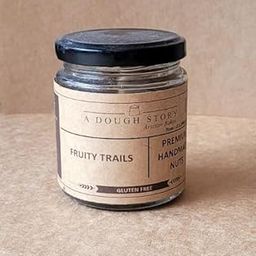 A Dough Story Fruity Trails | Gluten-Free Premium Dried Fruit Mix | Healthy Berry & Tropical Fruit Snack with Cranberries, Blueberries, Black Currant, Apples & Pineapple | No Added Sugar 100g-image-83
