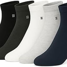 Cotton Blend Plain Socks for Men and Women Unisex,Socks for Men Combo, Soft & Breathable Fabric, Ideal for Office, Gym, Sports & Casual Use-4