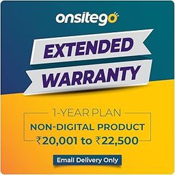 Onsitego 1 Year Extended Warranty for Non-Digital Products from Rs. 20001-22500 (Email Delivery - No Physical Kit)-18