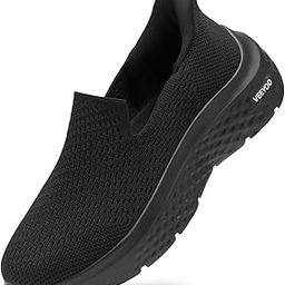 ZURIN Womens Slip On Walking Shoes with Arch Support,Lightweight No Lace Sneakers,Non Slip Breathable Tennis Shoes,Casual Travel Work Shoes-image-47