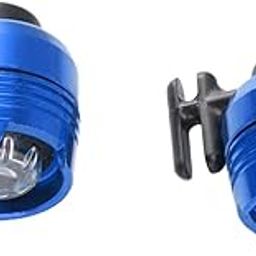 Shoes Light, 3 Lighting Modes Shoes Headlamp 2 Pcs Aluminum Alloy for Cycling (Blue)-image-48
