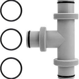 SAVITA Pool Hose T Joint Connector, 1.5' Pool Filter Pump Hose Adapter Pool Vacuum Hose Fittings Pool Cleaner Hose Connector/Coupling for Swimming Pool Vacuums, Cleaners or Filter Pump Hoses-picture-27