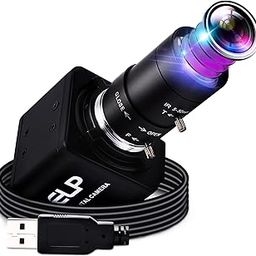 8MP USB Camera with Zoom 2.8-12mm Lens Webcam Variable Focus PC Camera Mini UVC USB2.0 USB with Camera for Computer IMX179 Manual Zoom Close-up Camera Varifocal Web Camera for Raspberry Pi Laptop-51