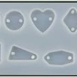 ARTOOL Rakhi Resin Art Mold Creative DIY Multidesign Rakhi Jewellery Keychain Pendant Making Silicone Mold Epoxy Resin Art Mould Set of 1 (B56)-image-72