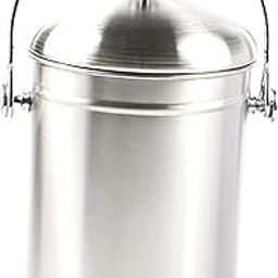 MYADDICTION Recyclable Compost Bin Bread Food Waste Bucket for Gardening Cooking Kitchen Large-image-15