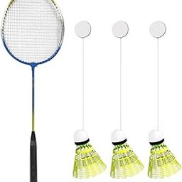 BNF®Indoor Badminton Trainer Solo Practice Tool with Shuttlecock for Sports Home 3 Badminton 1 Racket|Sporting Goods | Tennis & Racquet Sports | Badminton|As You Choose:-image-82
