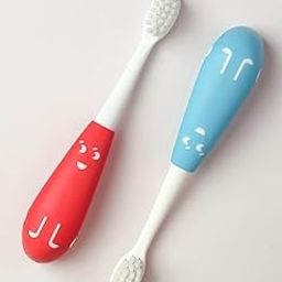 Lumevo Oral Cavity Cleaner Children Manual Super Soft Toothbrush, Baby Toothbrush I Supersoft Bristles & Section Cup Base Tooth Brush For Kids/Babies/Toddlers Pack -2-15