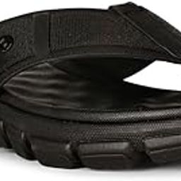 mens COMFY FIT THONG BLACK Flip Flops - 8 UK (8716356)-image-20