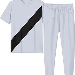 Stripe Tracksuit For Men-image-120
