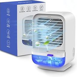 Ubervia Portable Air Conditioners - SPVCE LIFE Air Cooler Conditioner Small Personal Evaporative Air Cooler Humidifier Fan Mini Ac Plug In-picture-20
