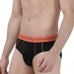 one8 Men's Solid Brief (202_Black_x-Large)-picture-35