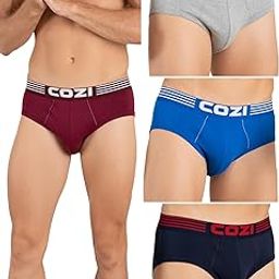 Men's Cotton Solid Briefs-picture-0