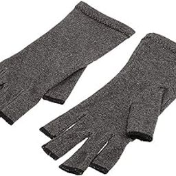 1 Pair of Adult Mens Womens Elastic Cotton Compression Gloves Hand Arthritis Joint Aches Pain Relief S M M-10