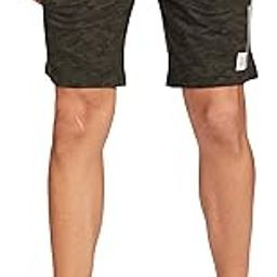 Men Sport Camo Print Knit Shorts - Drawstring Waist, Ultra Soft-picture-13