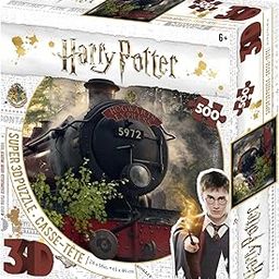 Harry Potter Hogwarts Express 500 Piece 3D Jigsaw Puzzle, Multi-Colour-8
