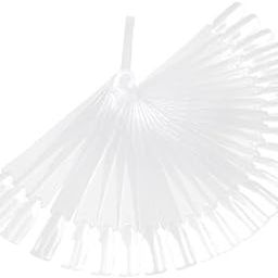 Enakshi® 6x32pcs Fan Shape Nail Art Tips Display Ring Polish Board Practice Stick Clear|Health & Beauty | Nail Care Manicure & Pedicure | Nail Practice & Display-image-61
