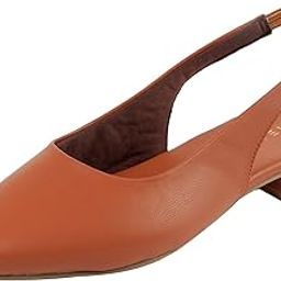 metro Women's Pointed Toe Slingback Flats with Elastic Heel Strap-picture-12