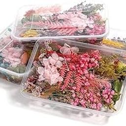 SNOOGG Pack 1 Resin Art Essential Moisture Less Random Real Dried Flower Resin Mould Fillings for Epoxy Resin Molds Jewelry Making Craft DIY Accessories (1)-image-6