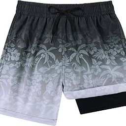Swim Trunks Boys Toddler Bathing Suits for Kids Swimwear Quick Dry Swimsuit with Mesh Lining 2-7 Years-image-47