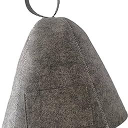 CALANDIS® Sauna Hat Head Protection Steam Room Hat for Shower Woman & Man Gray | 1 Sauna Hat-image-51