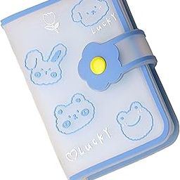 Card Holder Wallet for Unisex - The Ultimate Stylish and Compact Credit Card Holder, Debit Card Holder, ATM Card Holder Organizer for Your Cards (Blue Animal) (DMFP557)-2