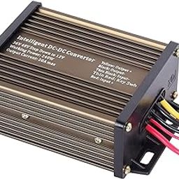 Pro Chaser DC-DC Golf Carts RVs 48V 36V Volt Voltage to 12V Step Down Voltage Reducer Regulator for Headlights Taillights Solar Panels Radios (20A 240W)-image-43