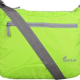 Polyester Water Resistant Sling Bag For Men Cross Body Travel Office Business Messenger one Side Shoulder Bag for Men and Women - (Fluorescent)-image-43