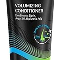 Tugain Essentials Volumizing Conditioner 100Ml | With Rice Protein, Argan Oil, Biotin, Hyaluronic Acid | Boosts Volume, Locks Moisture | Dermatologically Tested | Sulphate & Paraben Free, 1 count-image-3