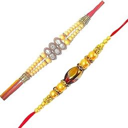 Pack Of Two Rakhi For Rakshabandhan Festival Multicolor Rakhi-image-81