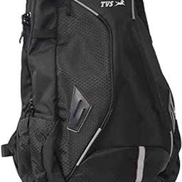 Large Laptop Backpack for Men in Black with Spacious Compartment Can Accommodate Devices Upto 15"|Waterproof SBS Zippers Hydration Backpack with Bright Red Rain Cover, College Bag-image-29