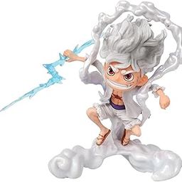 MALKIN Luffy Gear 5 Action Figure | 16 CM | One Piece Anime Merchandise | Monkey D Luffy Figure | Table Décor | Anime Figures-image-21